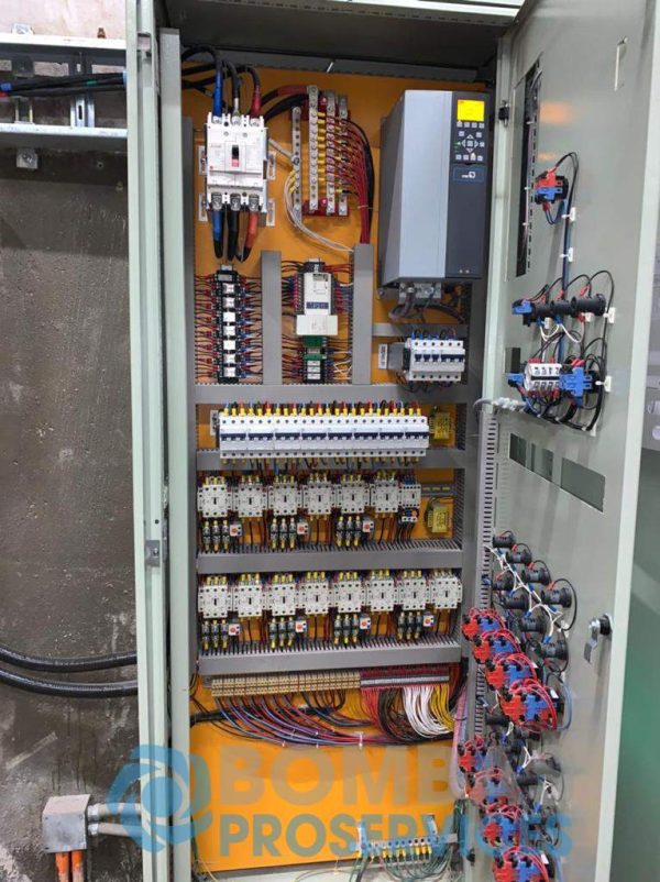 Tablero electrico con variador de fecuencia 6 bombas hasta 10HP - Imagen 2